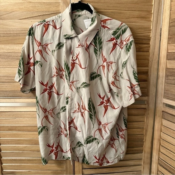 Sandro Camp- Collar printed Woven Shirt - Picture 4 of 8